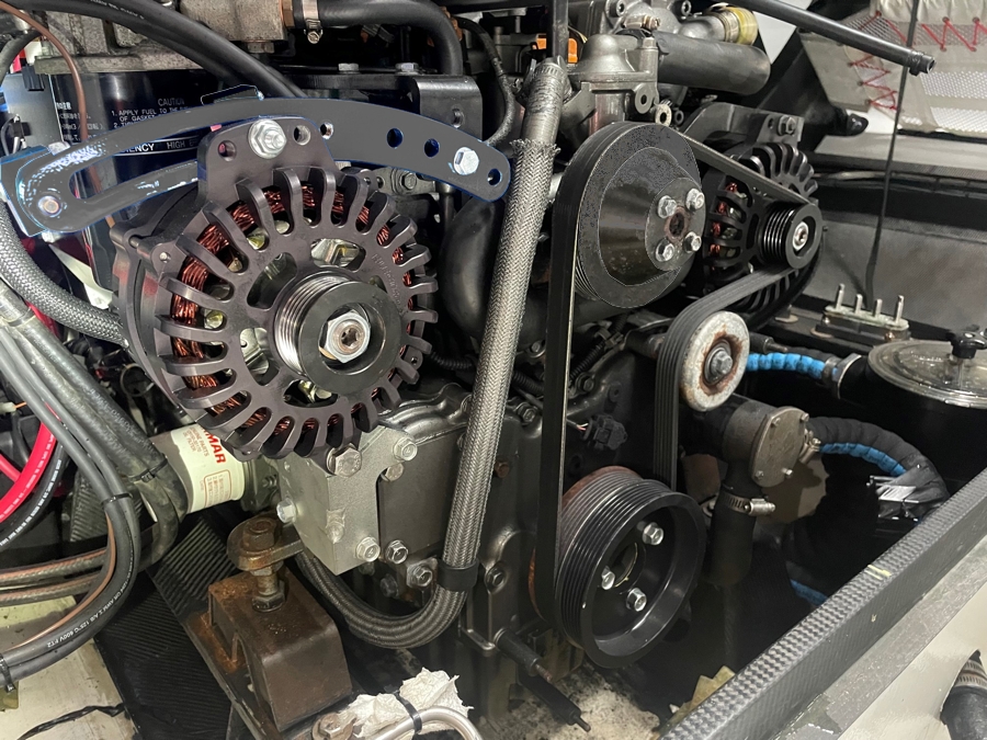 YANMAR SECONDARY ALTERNATOR MOUNTING BRACKET KITS